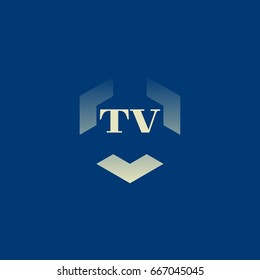 T V Logo