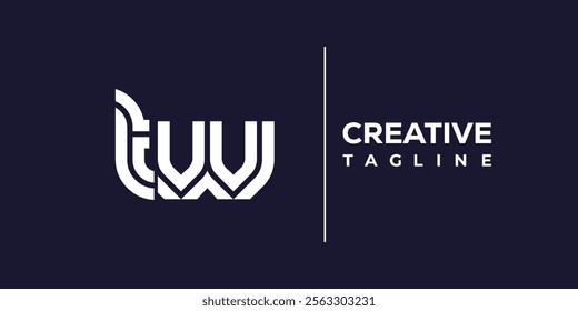 T and W logo design. TW abstract Letters Logo Monogram. This logo design is the process of creating a visual symbol that represents a brand, company, or individual.
