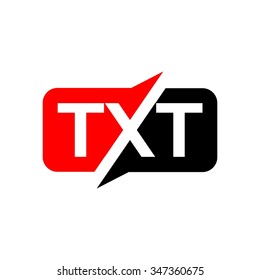 T, X, And T Logo Vector..