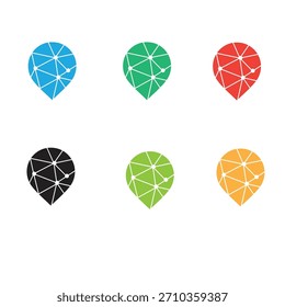 T1 illusion technology design line logo
