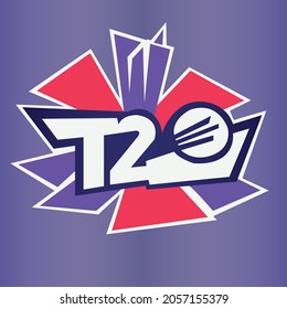 T20 CRICKET 2022 WORLD CUP ICC SPORTS LOGO IN VECTOR FILE