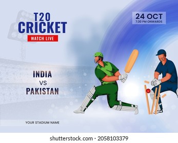 T20 Cricket Watch Live Show Of Participating Team India VS Pakistan Players.