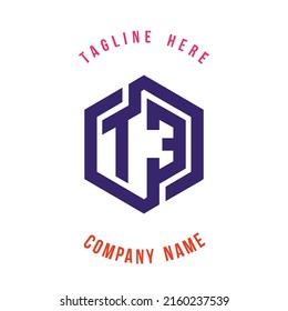 T3 lettering logo is simple, easy to understand and authoritative
