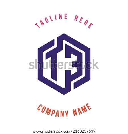 T3 lettering logo is simple, easy to understand and authoritative