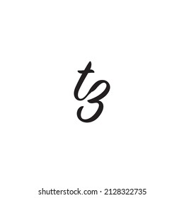 ilustración de diseño de logotipo t3 o tres para empresa de negocios