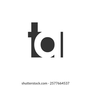 TA creative geometric initial based modern and minimal logo. Letter t a trendy fonts. Universal professional elegant techno vector design.