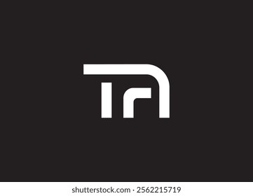 TA creative modern logo design and initial logo

