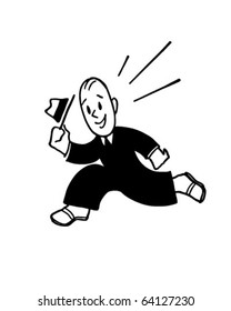 Ta Da! - Retro Clipart Illustration