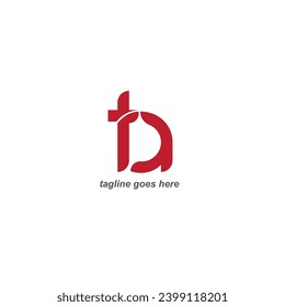 TA identity logo, TA vector logo design 