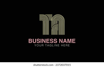 TA initial logo | initial based abstract modern minimal creative logo, vector template image. luxury logotype , real estate homie . typography . initials 