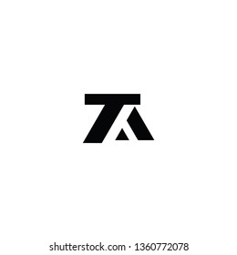Ta letter logo