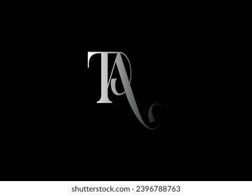 TA letter logo design and initial logo