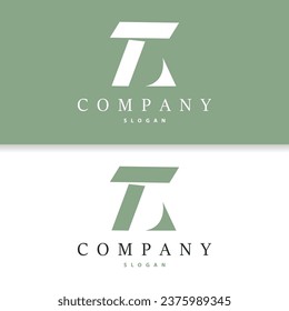 TA Letter Logo, AT Logo Modern and Luxury Icon Vector Template Element