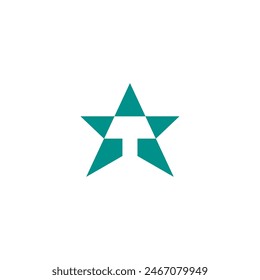 TA, AT letter logo Vector icon design template 7