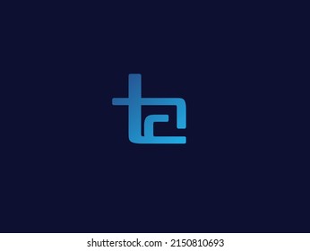 Ta Logo Design Initial Taat Letter Stock Vector (Royalty Free ...