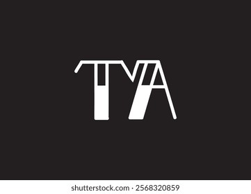 TA Logo Design Template Vector Graphic Branding Element.
