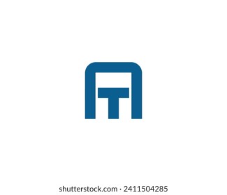AT TA Logo design vector template