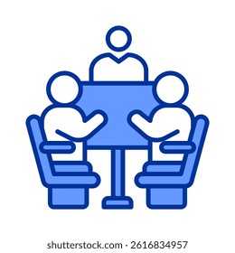 Ta Meeting Icon Element For Design