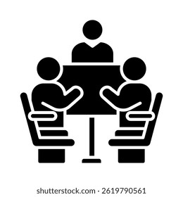 Ta Meeting Icon Element For Design