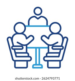 Ta Meeting Icon Element For Design