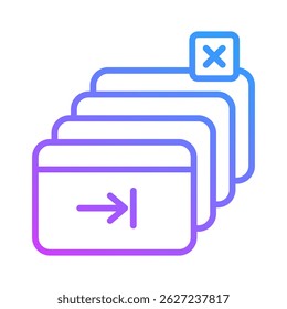 Tab Icon Element For Design