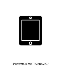 Tab icon glyph style design. Tab vector illustration. isolated on white background.