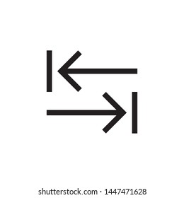 tab key icon vector illustration