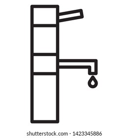 tab water icon desing vector
