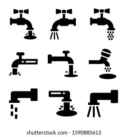 tab water icon isolated sign symbol vector illustration - Collection of high quality black style vector icons
