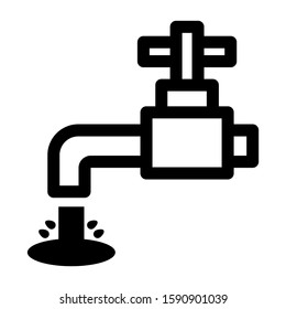 tab water icon isolated sign symbol vector illustration - high quality black style vector icons
