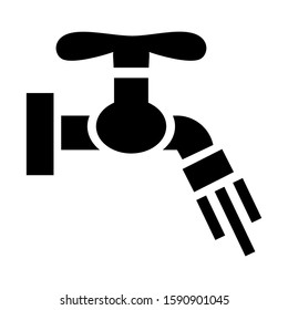 tab water icon isolated sign symbol vector illustration - high quality black style vector icons
