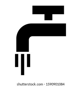 tab water icon isolated sign symbol vector illustration - high quality black style vector icons
