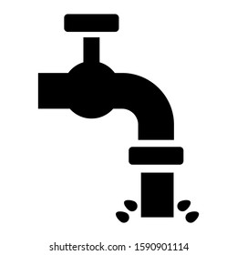 tab water icon isolated sign symbol vector illustration - high quality black style vector icons
