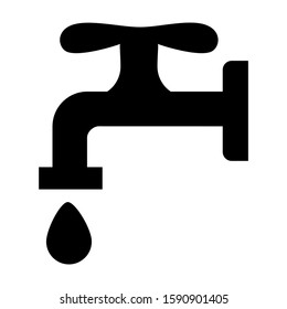 tab water icon isolated sign symbol vector illustration - high quality black style vector icons

