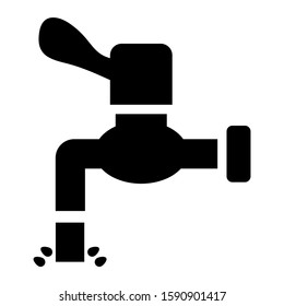 tab water icon isolated sign symbol vector illustration - high quality black style vector icons
