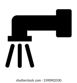 tab water icon isolated sign symbol vector illustration - high quality black style vector icons

