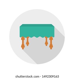 tabel glyph flat vector icon