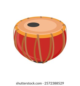 Tabla, Indian Symbol Vector Illustration