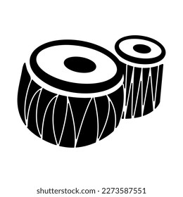 Tabla vector trendy style illustration on white background..eps