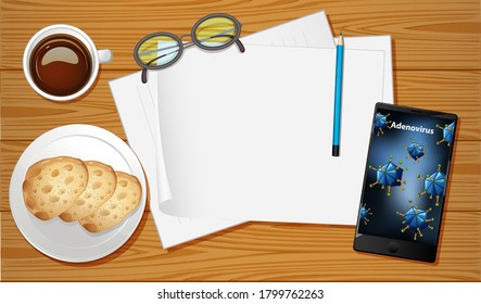 Tabellenantenansicht mit Bild-Bildschirm-Motups