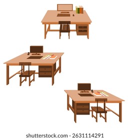 a table any perspective collection, illustration vector  