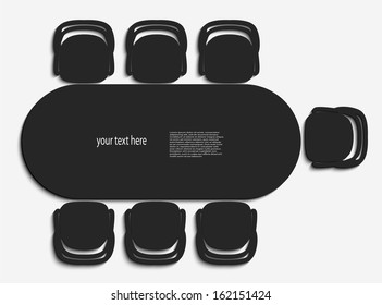 table for business meetings