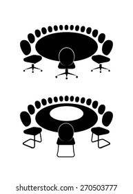 table for business meetings