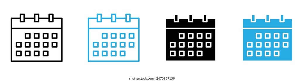 Table Calendar Icon Showcasing Organizational and Planning Tools