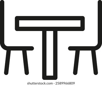 A table with a chair is a functional set of furniture, typically used for work, dining, or relaxation. The table provides a surface, while the chair offers comfortable seating.