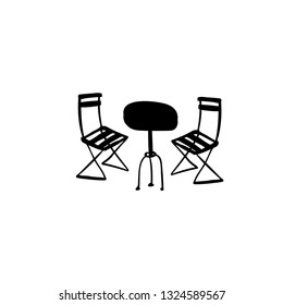 table a chair icon