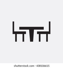 Table chair Icon