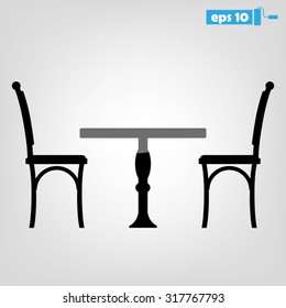 table and chairs