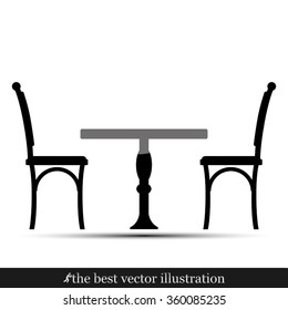 table and chairs