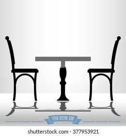 table and chairs